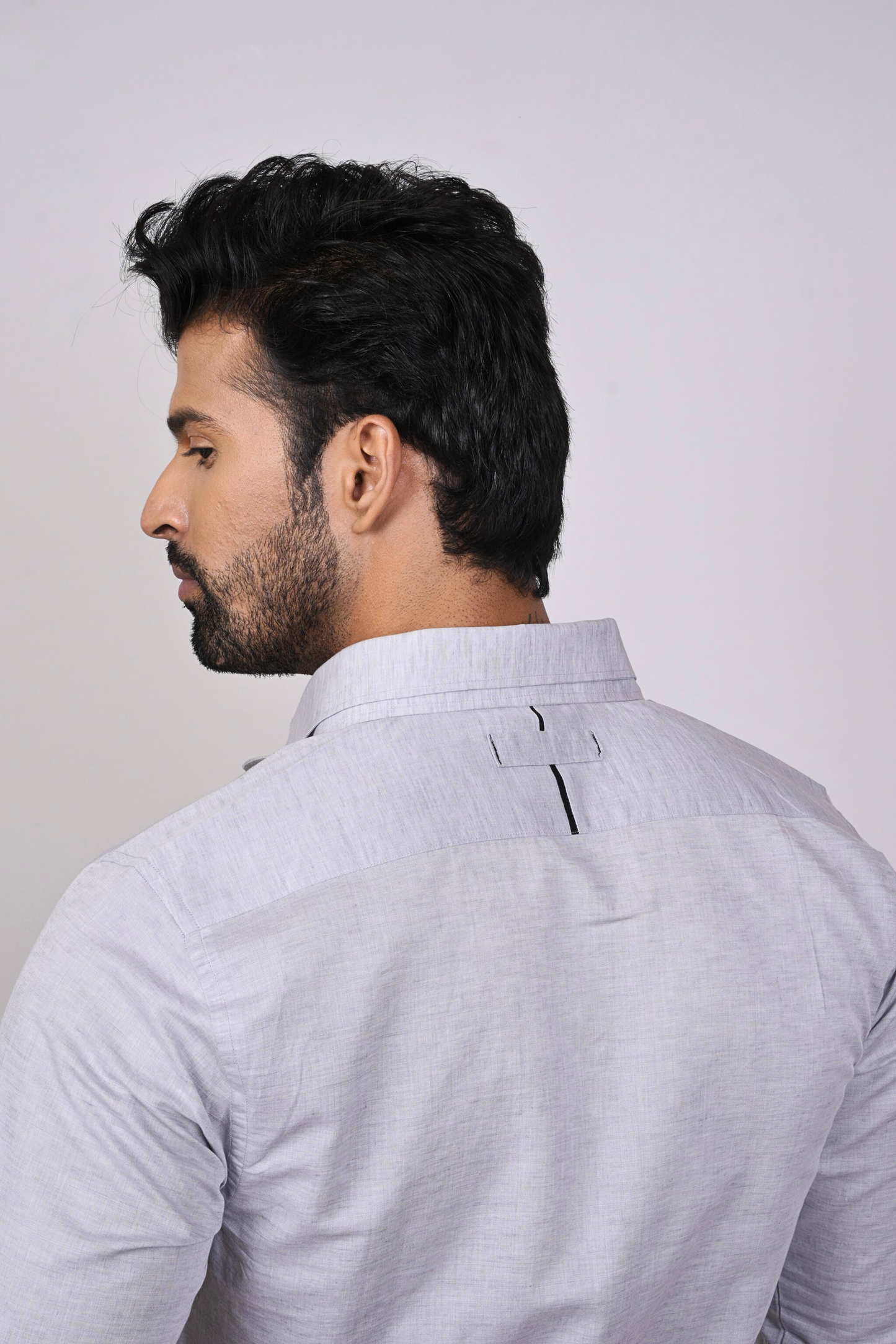 Grey Shirt Men