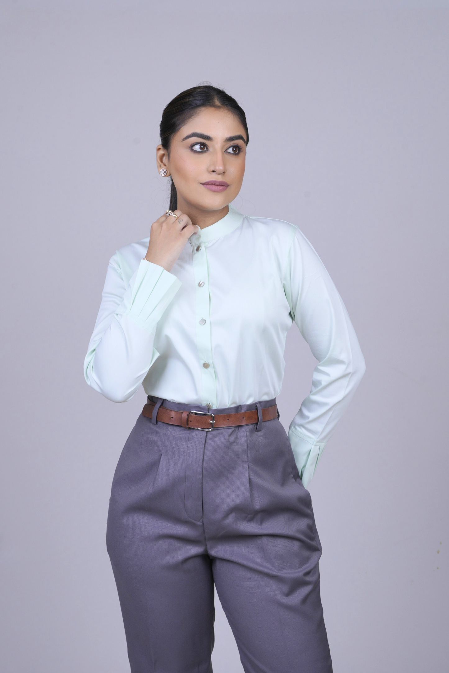 Light Green Shirt-Women