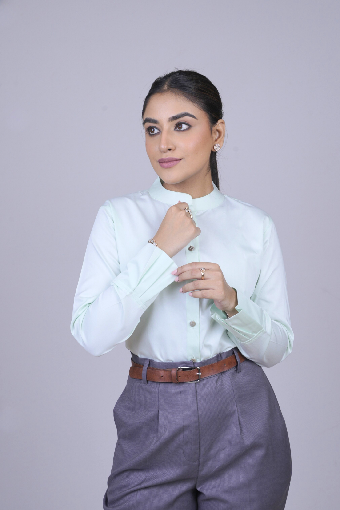 Light Green Shirt-Women