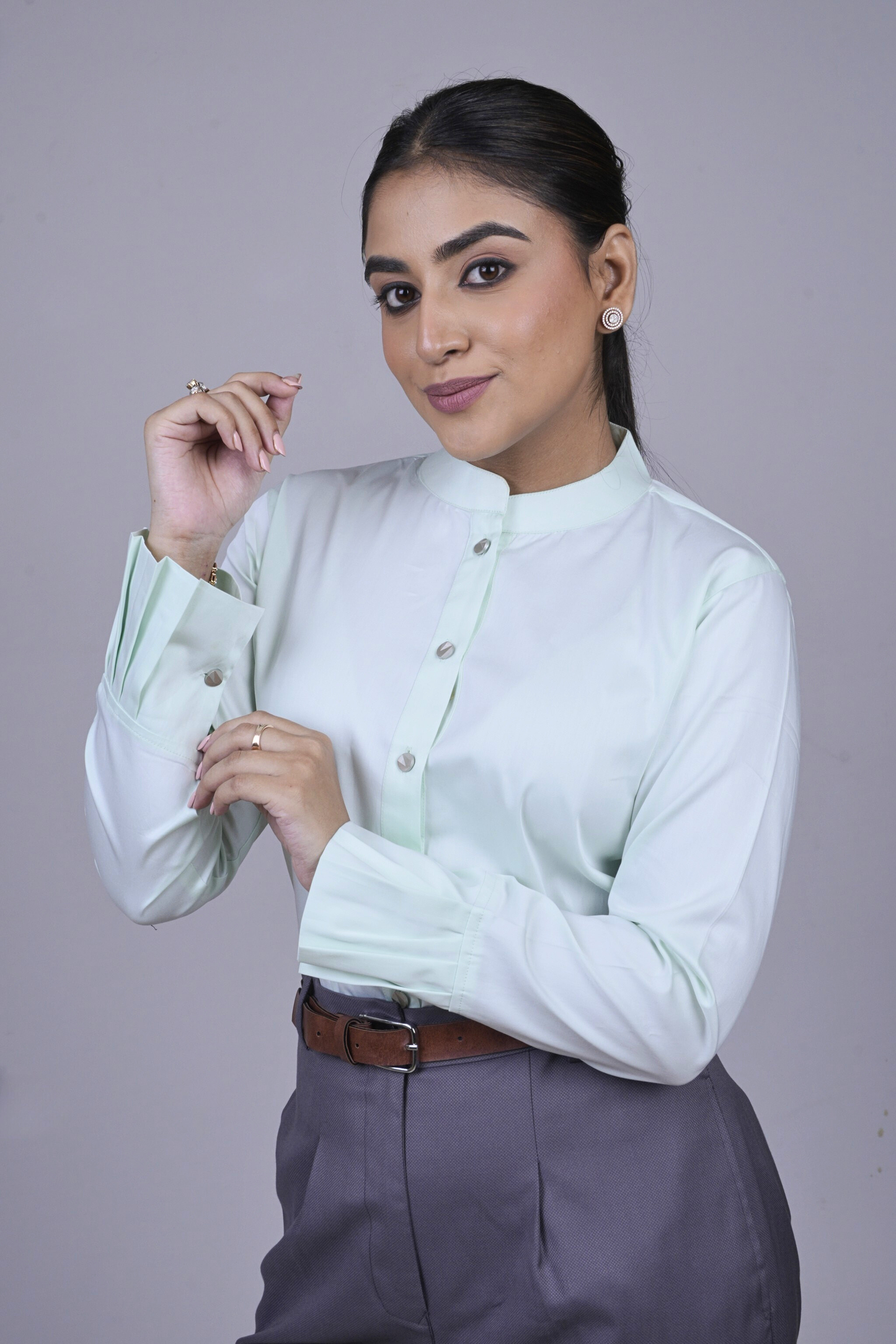 Light Green Shirt-Women