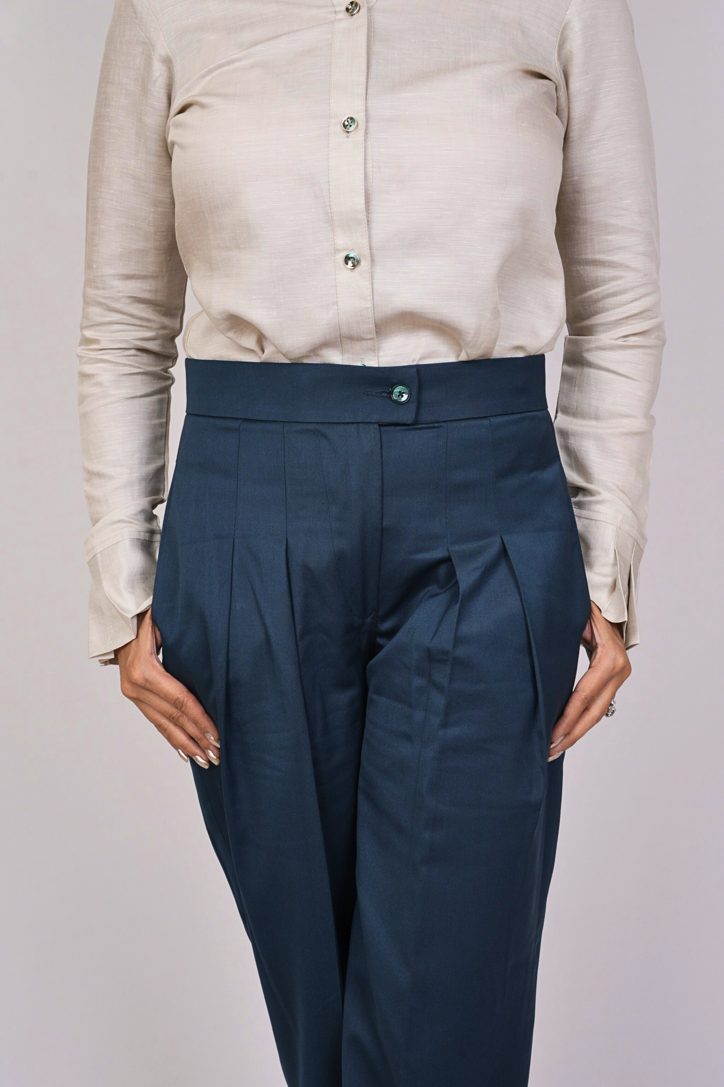 Cream-shirt for Womens