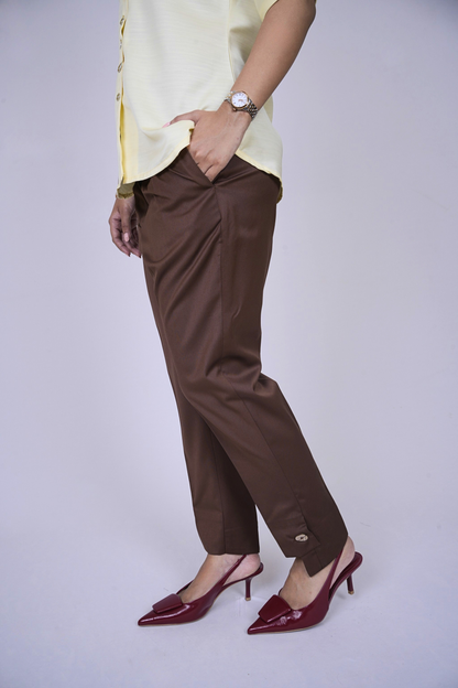 Brown-pant