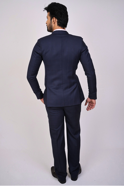 Azure authority blazer set