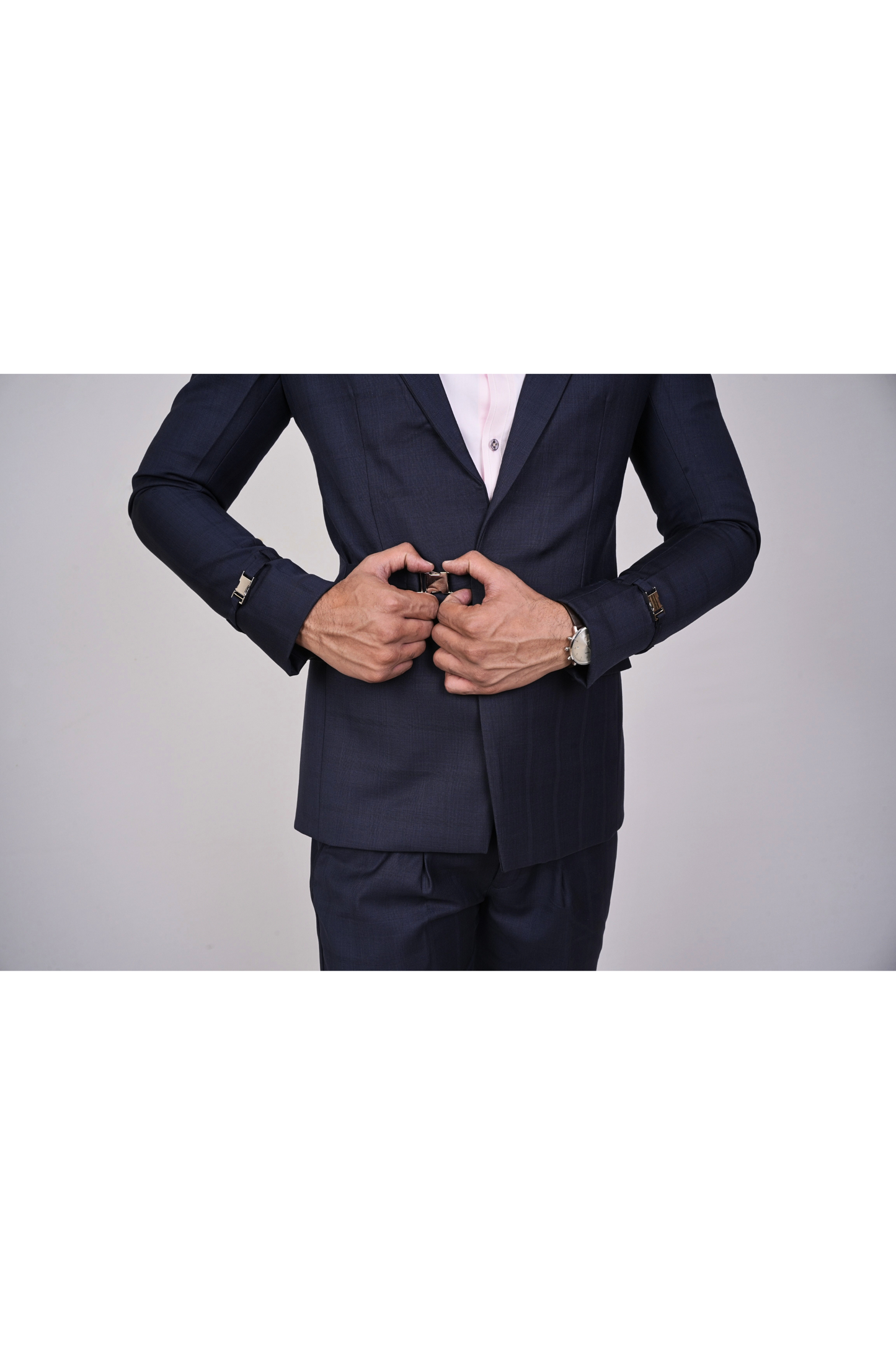 Azure authority blazer set