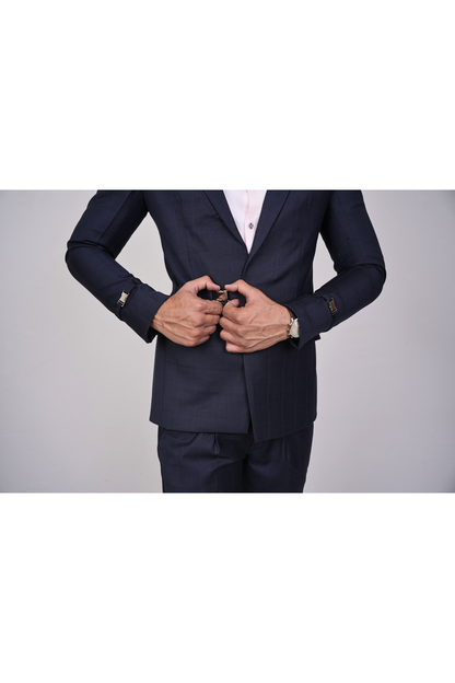 Azure authority blazer set
