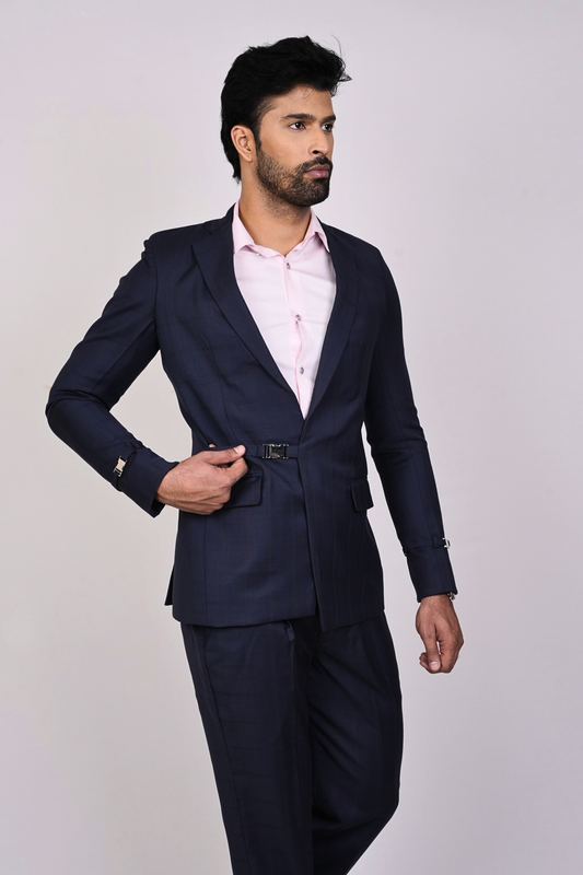 Azure authority blazer set