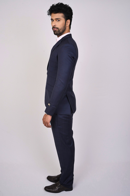 Azure authority blazer set